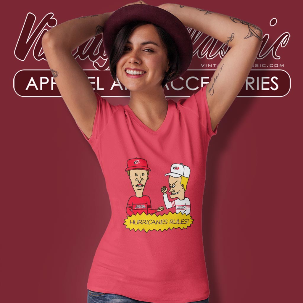 Beavis And Butt Head Carolina Hurricanes Rules Shirt Beavis And Butt Head Carolina Hurricanes Rules Shirt