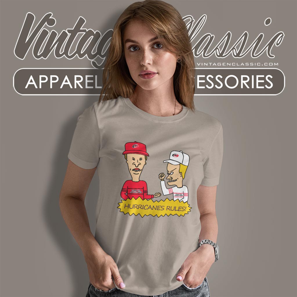 Beavis And Butt Head Carolina Hurricanes Rules Shirt Beavis And Butt Head Carolina Hurricanes Rules Shirt