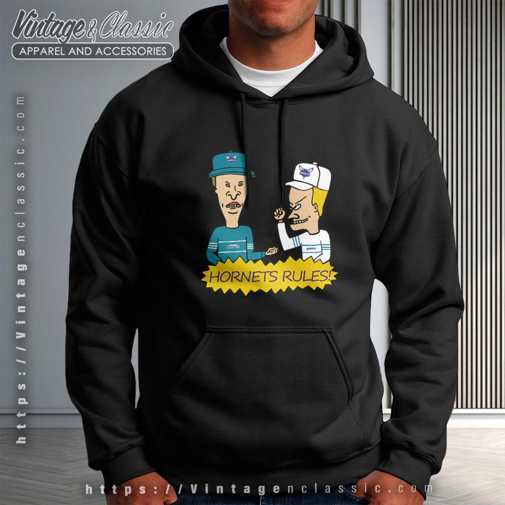 Beavis And Butt Head Charlotte Hornets Rules Shirt Beavis And Butt Head Charlotte Hornets Rules Shirt