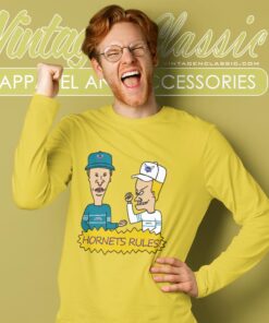 Beavis And Butt Head Charlotte Hornets Rules Shirt 2 Beavis And Butt Head Charlotte Hornets Rules Shirt Long Sleeve Tee