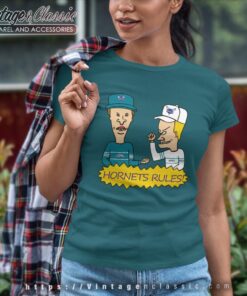 Beavis And Butt Head Charlotte Hornets Rules Shirt 6 Beavis And Butt Head Charlotte Hornets Rules Shirt Women T shirt