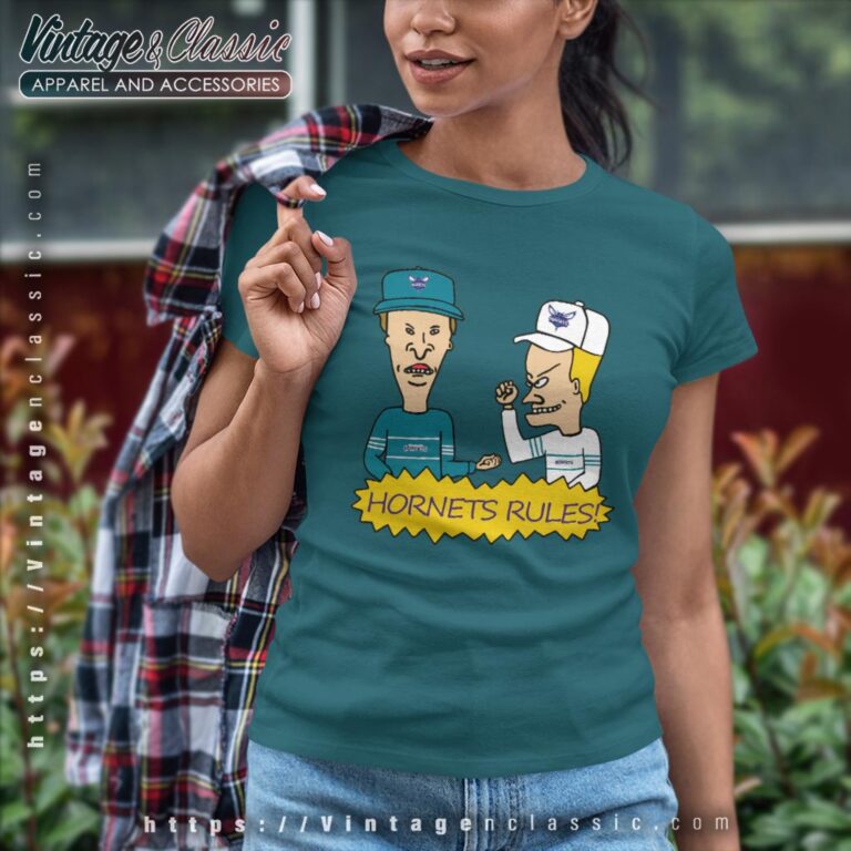 Beavis And Butt Head Charlotte Hornets Rules Shirt Women T shirt Beavis And Butt Head Charlotte Hornets Rules Shirt Women T shirt