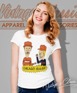 Beavis And Butt Head Chicago Bears Rules Women T Shirt