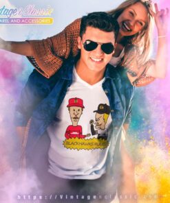 Beavis And Butt Head Chicago Blackhawks Rules Shirt 5 Beavis And Butt Head Chicago Blackhawks Rules Shirt V Neck TShirt