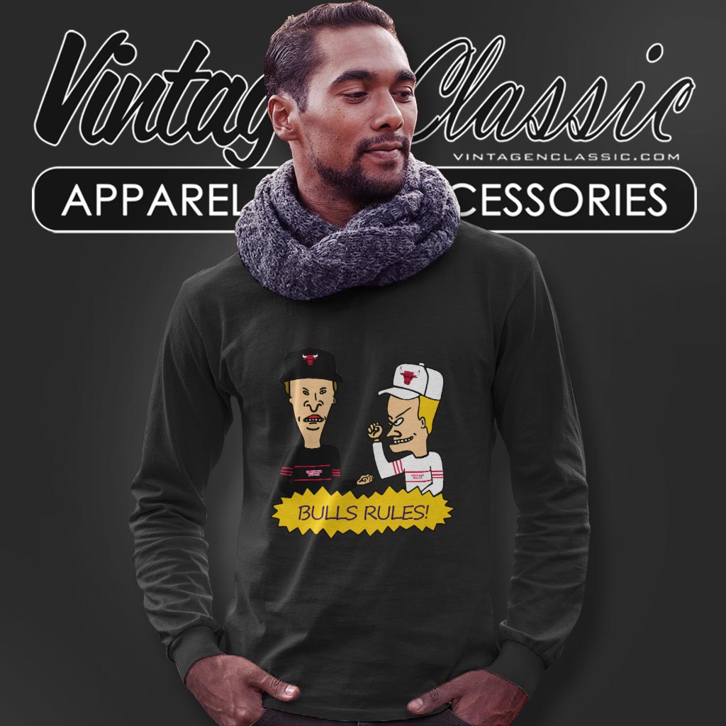 Beavis And Butt Head Chicago Bulls Rules Shirt Beavis And Butt Head Chicago Bulls Rules Shirt