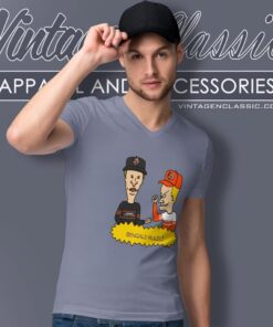 Beavis And Butt Head Cincinnati Bengals Shirt V Neck TShirt