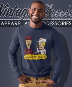 Beavis And Butt Head Cleveland Cavaliers Rules Shirt 2 Beavis And Butt Head Cleveland Cavaliers Rules Shirt Sweatshirt