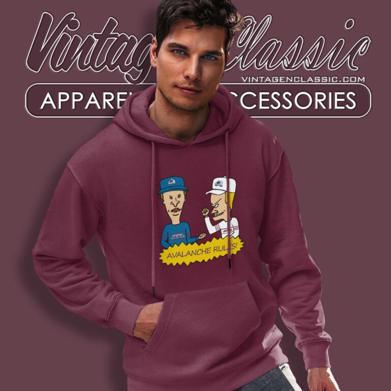 Beavis And Butt Head Colorado Avalanche Rules Shirt Hoodie Beavis And Butt Head Colorado Avalanche Rules Shirt Hoodie