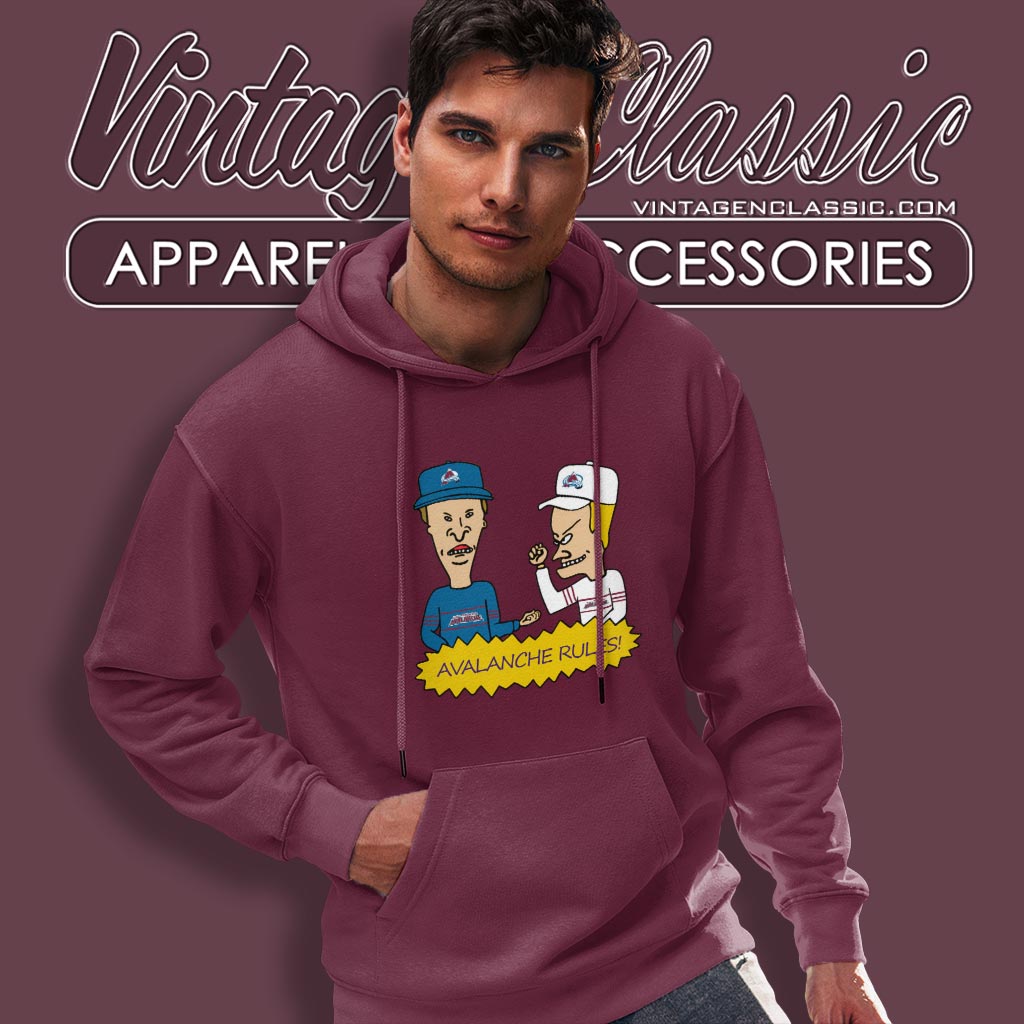 Beavis And Butt Head Colorado Avalanche Rules Shirt Beavis And Butt Head Colorado Avalanche Rules Shirt