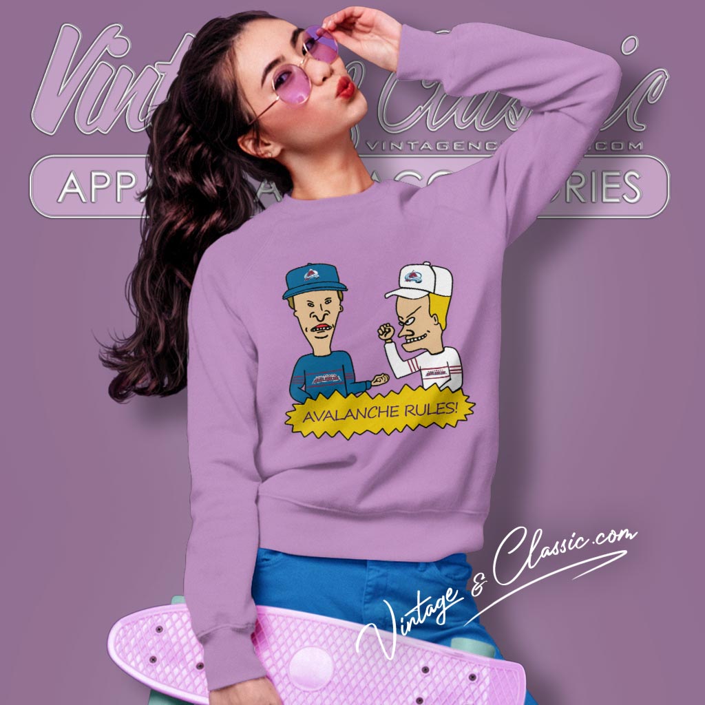 Beavis And Butt Head Colorado Avalanche Rules Shirt Beavis And Butt Head Colorado Avalanche Rules Shirt