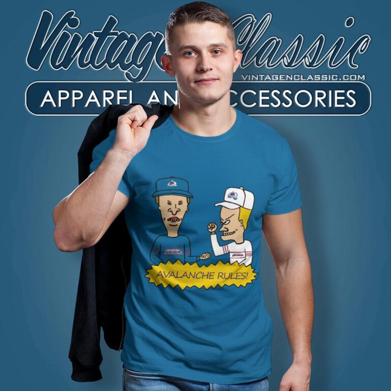 Beavis And Butt Head Colorado Avalanche Rules Shirt T shirt Beavis And Butt Head Colorado Avalanche Rules Shirt T shirt