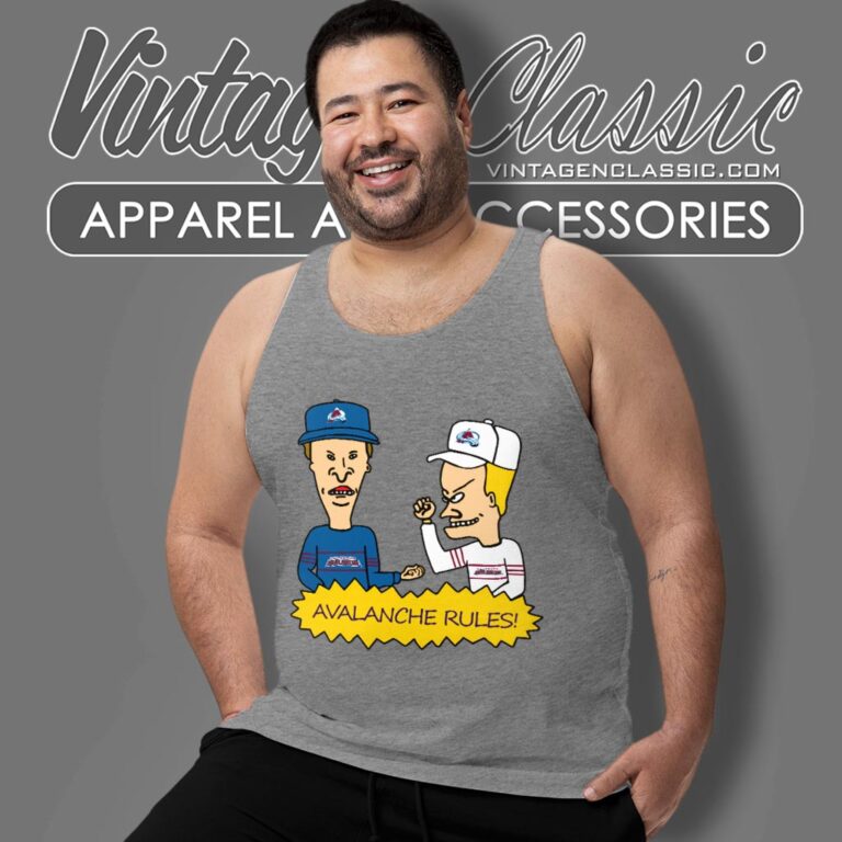 Beavis And Butt Head Colorado Avalanche Rules Shirt Tank Top Racerback Beavis And Butt Head Colorado Avalanche Rules Shirt Tank Top Racerback