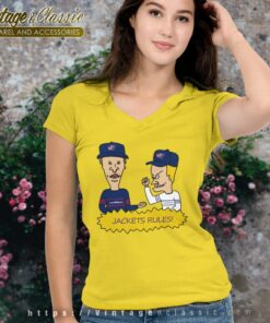 Beavis And Butt Head Columbus Blue Jackets Rules Shirt