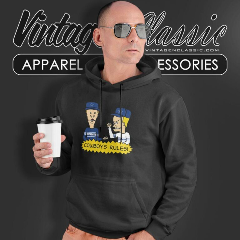 Beavis And Butt Head Dallas Cowboys Rules Hoodie Beavis And Butt Head Dallas Cowboys Rules Hoodie