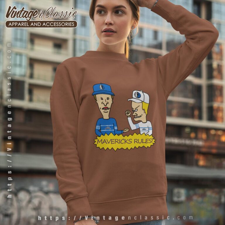 Beavis And Butt Head Dallas Mavericks Rules Shirt Sweatshirt Beavis And Butt Head Dallas Mavericks Rules Shirt Sweatshirt