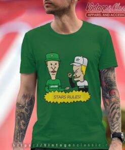 Beavis And Butt Head Dallas Stars Rules Shirt