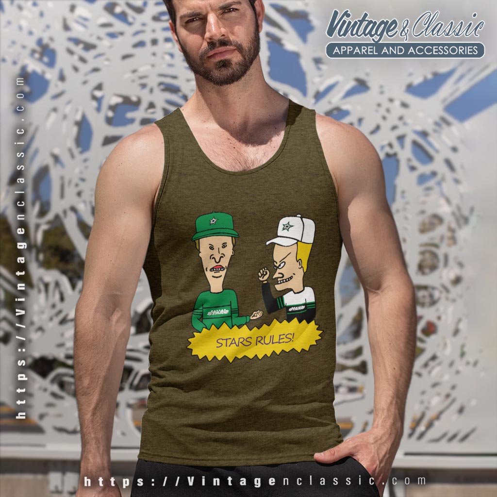 Beavis And Butt Head Dallas Stars Rules Shirt Beavis And Butt Head Dallas Stars Rules Shirt
