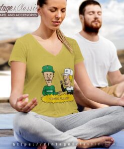 Beavis And Butt Head Dallas Stars Rules Shirt 5 Beavis And Butt Head Dallas Stars Rules Shirt V Neck TShirt