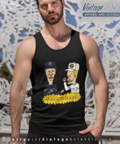 Beavis And Butt Head Denver Nuggets Rules Shirt 4 Beavis And Butt Head Denver Nuggets Rules Shirt Tank Top Racerback