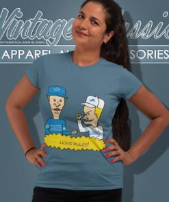 Beavis And Butt Head Detroit Lions Shirt Women T shirt