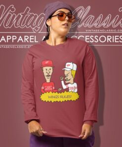 Beavis And Butt Head Detroit Red Wings Rules Shirt 2 Beavis And Butt Head Detroit Red Wings Rules Shirt Long Sleeve Tee