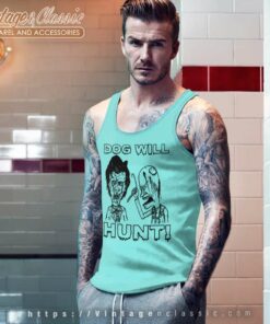 Beavis And Butt Head Dog Will Hunt Tank Top Racerback