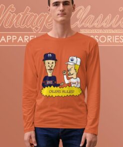 Beavis And Butt Head Edmonton Oilers Rules Shirt 2 Beavis And Butt Head Edmonton Oilers Rules Shirt Long Sleeve Tee