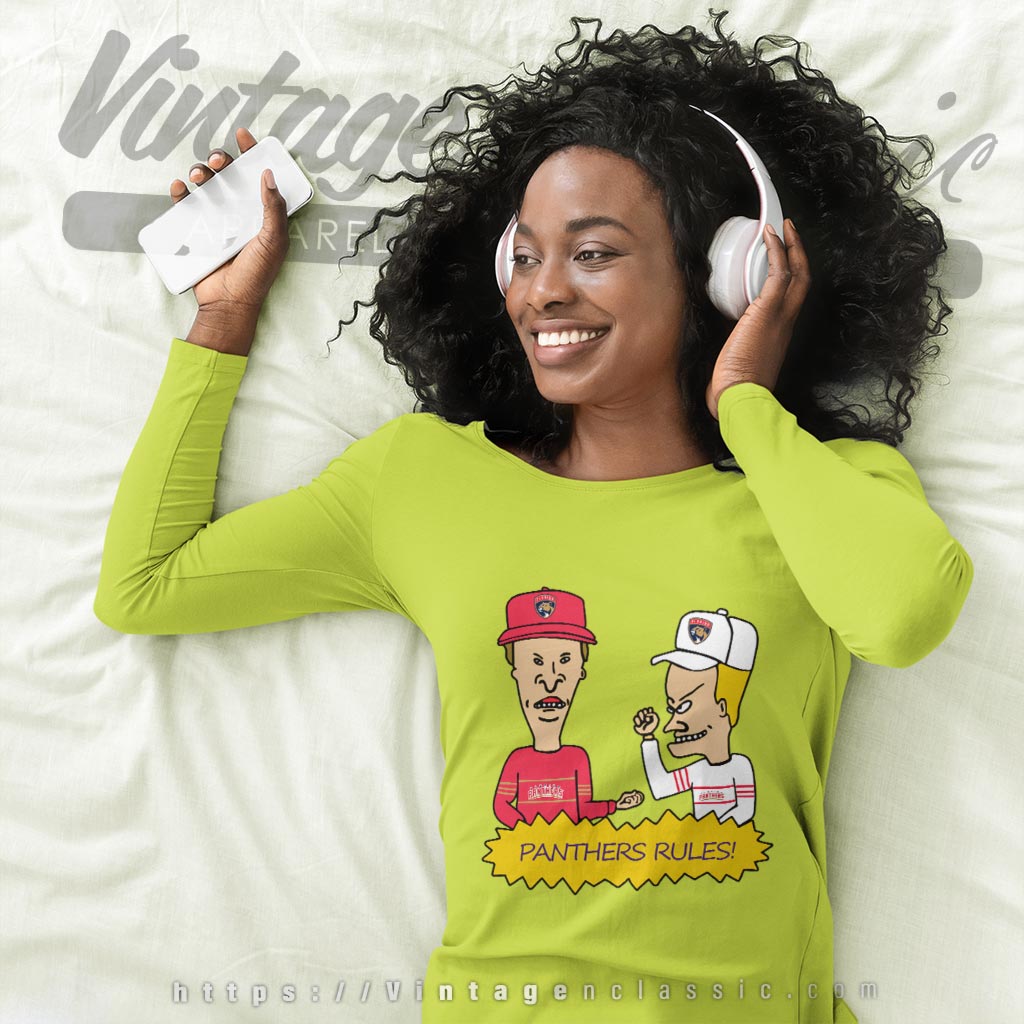 Beavis And Butt Head Florida Panthers Rules Shirt Beavis And Butt Head Florida Panthers Rules Shirt