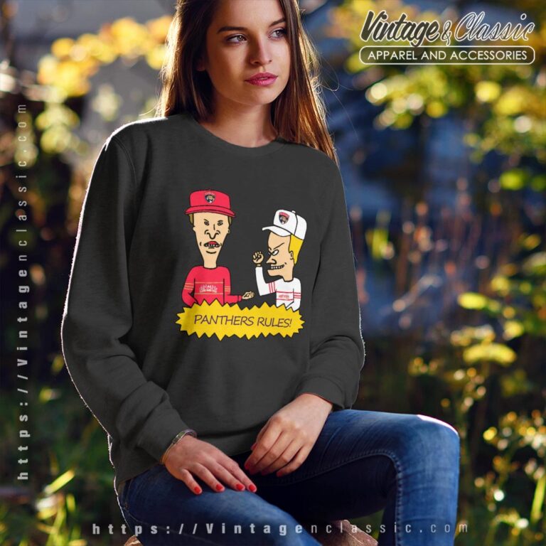 Beavis And Butt Head Florida Panthers Rules Shirt Sweatshirt Beavis And Butt Head Florida Panthers Rules Shirt Sweatshirt