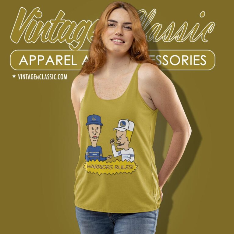 Beavis And Butt Head Golden State Warriors Rules Shirt Tank Top Racerback Beavis And Butt Head Golden State Warriors Rules Shirt Tank Top Racerback