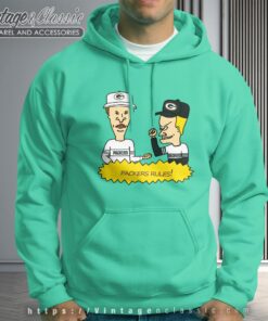 Beavis And Butt Head Green Bay Packers Shirt Hoodie