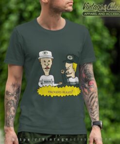 Beavis And Butt Head Green Bay Packers Shirt