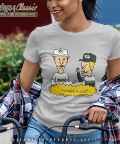 Beavis And Butt Head Green Bay Packers Shirt Women T shirt