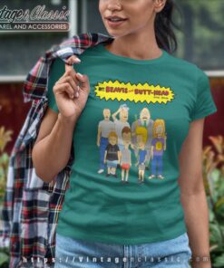 Beavis And Butt Head Group Shot Women TShirt