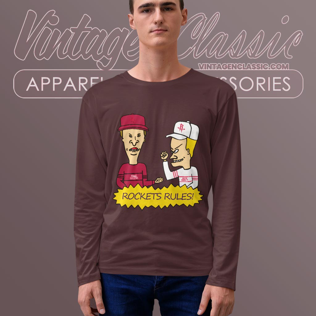 Beavis And Butt Head Houston Rockets Rules Shirt Beavis And Butt Head Houston Rockets Rules Shirt