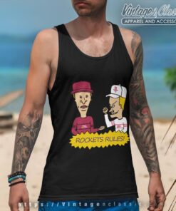 Beavis And Butt Head Houston Rockets Rules Shirt 3 Beavis And Butt Head Houston Rockets Rules Shirt Tank Top Racerback
