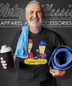 Beavis And Butt Head Houston Texans Rules Shirt 3 Beavis And Butt Head Houston Texans Rules Shirt V Neck TShirt