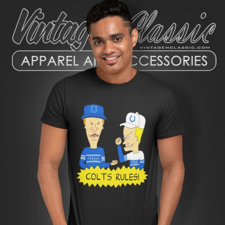 Beavis And Butt Head Indianapolis Colts Rules T Shirt Beavis And Butt Head Indianapolis Colts Rules T Shirt