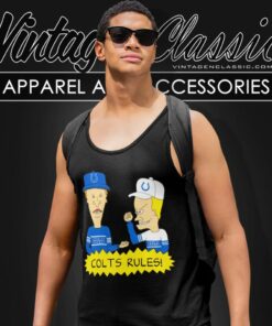 Beavis And Butt Head Indianapolis Colts Rules Tank Top Racerback