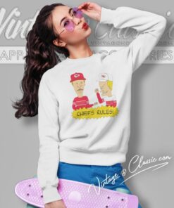 Beavis And Butt Head Kansas City Chiefs Rules Sweatshirt