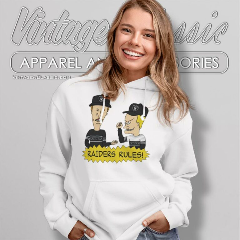 Beavis And Butt Head Las Vegas Raiders Rules Hoodie Beavis And Butt Head Las Vegas Raiders Rules Hoodie