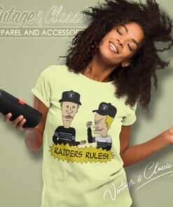 Beavis And Butt Head Las Vegas Raiders Rules Women T Shirt