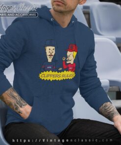 Beavis And Butt Head Los Angeles Clippers Rules Shirt 1 Beavis And Butt Head Los Angeles Clippers Rules Shirt Hoodie
