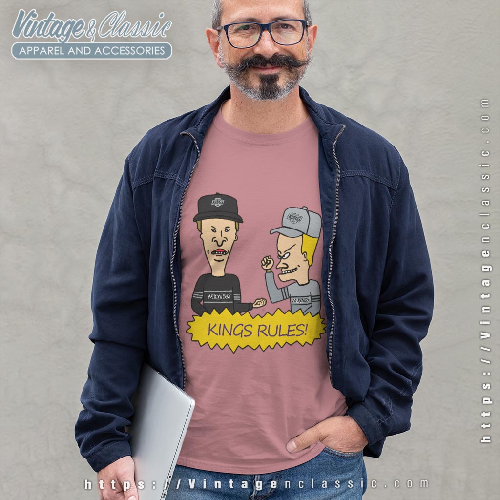 Beavis And Butt Head Los Angeles Kings Rules Shirt Beavis And Butt Head Los Angeles Kings Rules Shirt