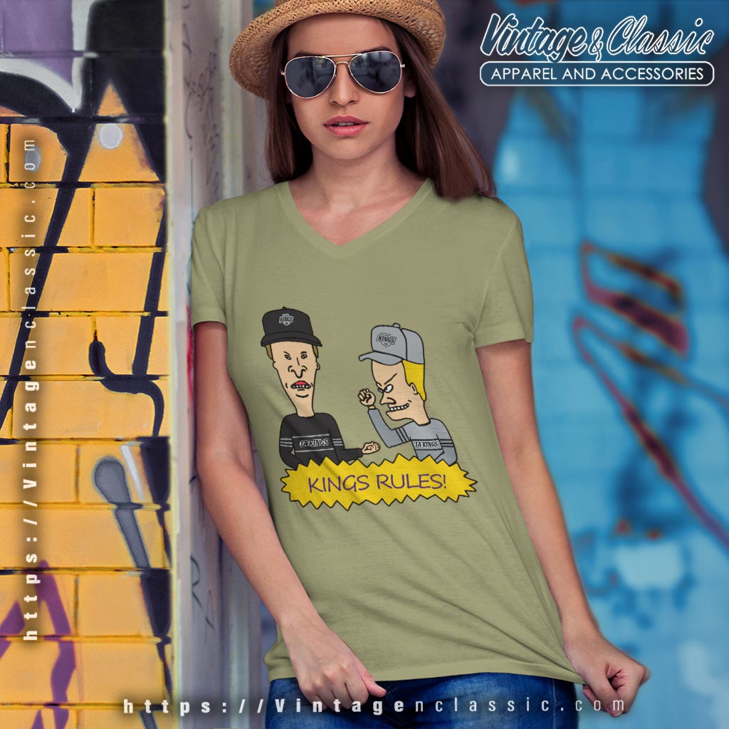 Beavis And Butt Head Los Angeles Kings Rules Shirt Beavis And Butt Head Los Angeles Kings Rules Shirt