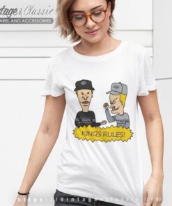 Beavis And Butt Head Los Angeles Kings Rules Shirt 6 Beavis And Butt Head Los Angeles Kings Rules Shirt Women T shirt