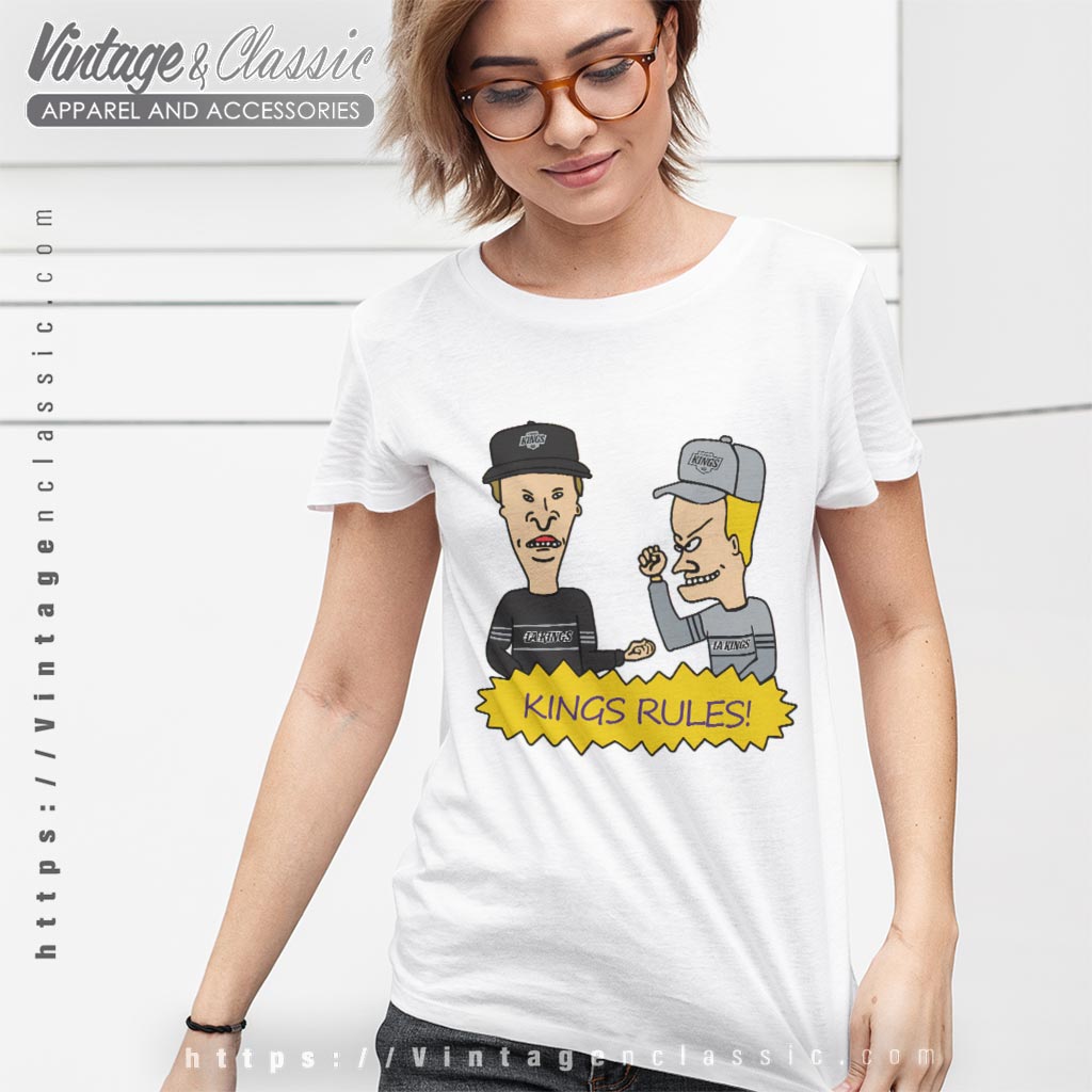 Beavis And Butt Head Los Angeles Kings Rules Shirt Beavis And Butt Head Los Angeles Kings Rules Shirt