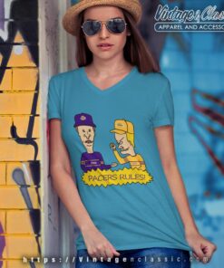 Beavis And Butt Head Los Angeles Lakers Rules Shirt 5 Beavis And Butt Head Los Angeles Lakers Rules Shirt V Neck TShirt