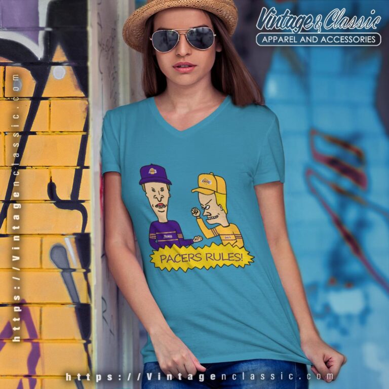 Beavis And Butt Head Los Angeles Lakers Rules Shirt V Neck TShirt Beavis And Butt Head Los Angeles Lakers Rules Shirt V Neck TShirt