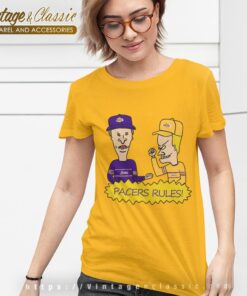 Beavis And Butt Head Los Angeles Lakers Rules Shirt 6 Beavis And Butt Head Los Angeles Lakers Rules Shirt Women T shirt
